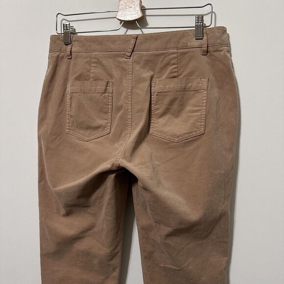 Joie Painter Chino Pants 28 Deep Blush Velvety Ankle Pockets Trendy Classic NEW - Picture 5 of 11